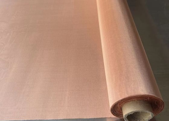 Cage pure pure de Mesh Screen Fabric For Faraday de câblage cuivre de tissu de câblage cuivre d'armature de rf d'EMF