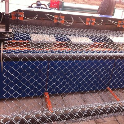 Le PVC a enduit le maillon de chaîne clôturant en vente la barrière galvanisée que de haute qualité du football de diamant a utilisé la barrière de maillon de chaîne de vente d'usine