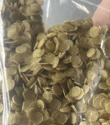 Fil en laiton tissé en laiton Mesh Screen Cloth de tissu de fil pour le cuivre de filtrage de tissu de grillage de bronze de phosphore de liquide et de gaz
