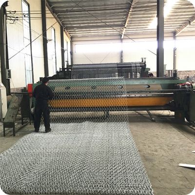 les cages de gabion de 2x1x1m, PVC ont enduit la boîte de gabion, boîte hexagonale de gabion de boîte de gabion de fabricant d'Anping de boîte de grillage de gabion