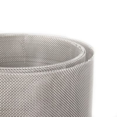 Grillage tissé par usine 316 de tissu de fil d'acier inoxydable maille d'écran d'acier inoxydable de 304 solides solubles/maille sertie par replis acier inoxydable