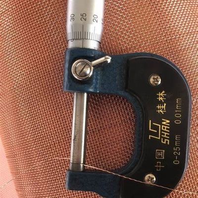 Photos de maille de câblage cuivre de la Chine et types, 2 - 220 mailles/pouce, tamis à mailles de cuivre, tissu de maille de cuivre, maille de cuivre fine