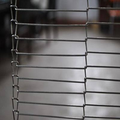 bande de conveyeur de chocolat, ceinture d'échelle, bande de conveyeur avec le type de Z, fil plat de convoyeur de câble 304 en métal d'acier inoxydable d'Inox