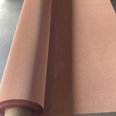 Maille pourpre de câblage cuivre - cage rouge 60 80 de Faraday de tissu de câblage cuivre maille rouge pure de câblage cuivre de 100 mailles