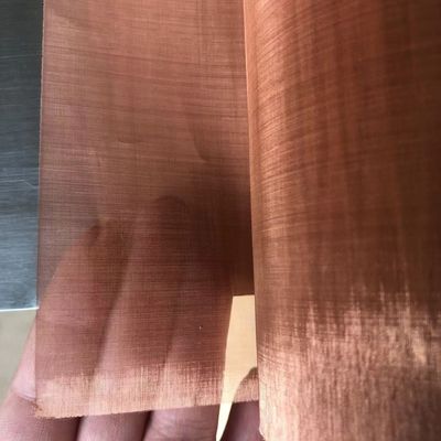 Maille pourpre de câblage cuivre - cage rouge 60 80 de Faraday de tissu de câblage cuivre maille rouge pure de câblage cuivre de 100 mailles