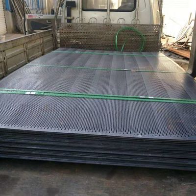 Feuillard perforé de trou rond 0.5-8.0MM épais d'acier inoxydable