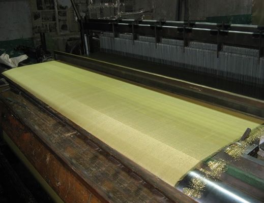 grillage tissé en laiton (tissu)