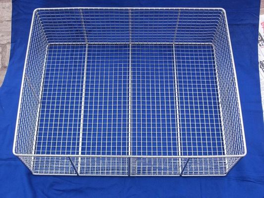 Panier médical de stérilisation d'acier inoxydable