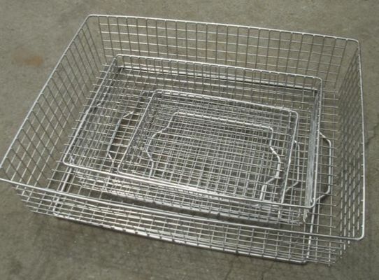 Panier médical de stérilisation d'acier inoxydable