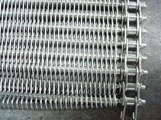 oeil Flex Wire Mesh Conveyor Belt de l'acier inoxydable 304 316 pour le séchage