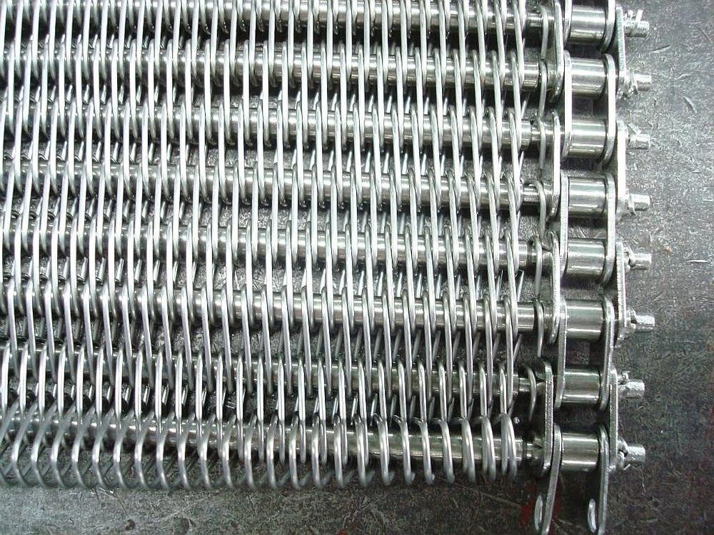 oeil Flex Wire Mesh Conveyor Belt de l'acier inoxydable 304 316 pour le séchage